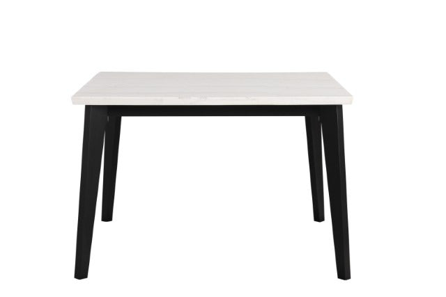 Sabro 5 Pc Dining Table Set, Black/White - view 2