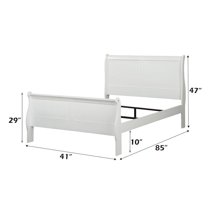 Louis Philippe Twin Bed