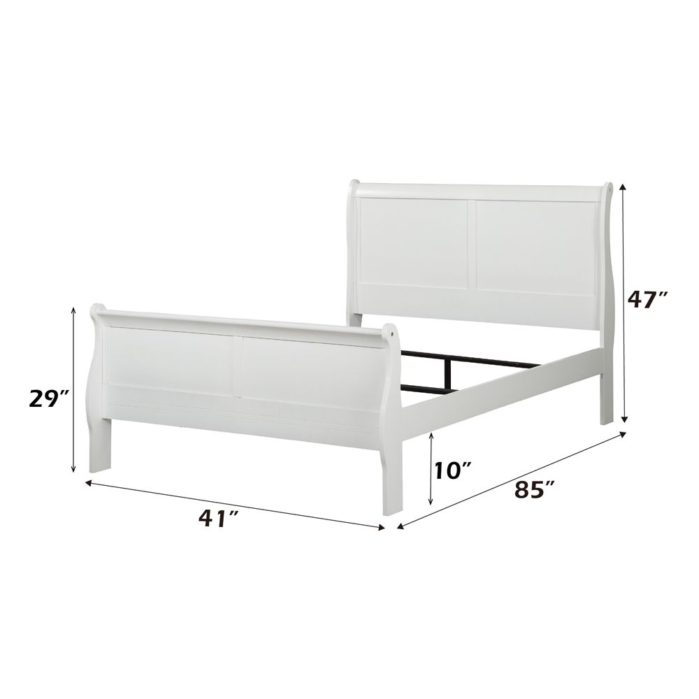 Louis Philippe Twin Bed