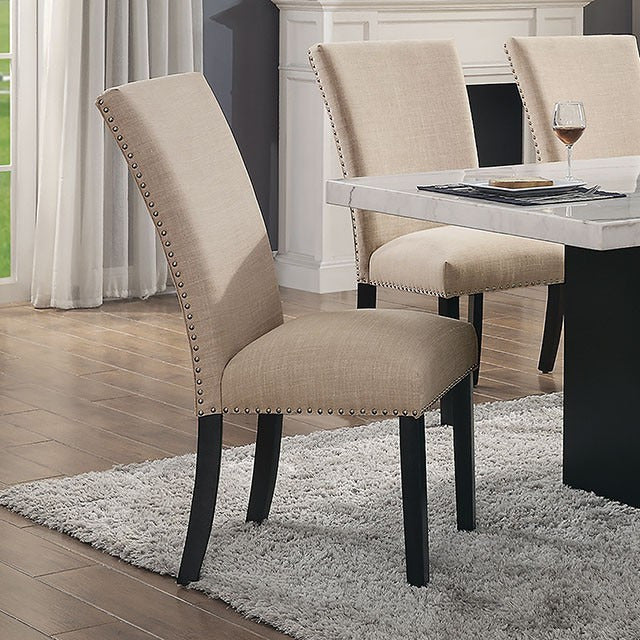 Kian Side Chair, Beige