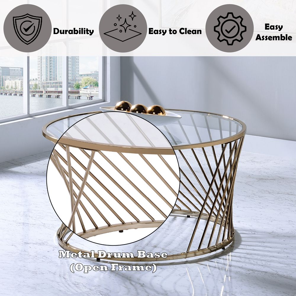 Bluelipe Coffee Table – features callout