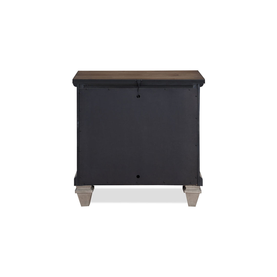 Mariana Nightstand W/usb-Vintage Creme