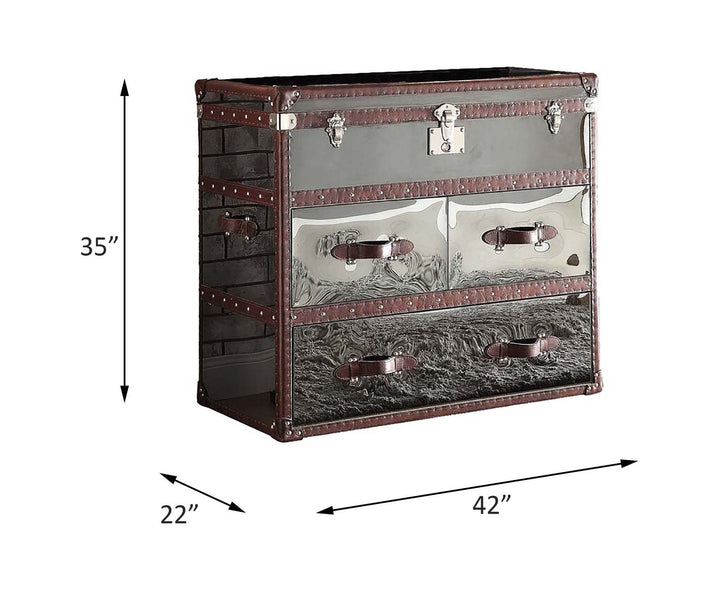 Aberdeen Console Cabinet – line drawing