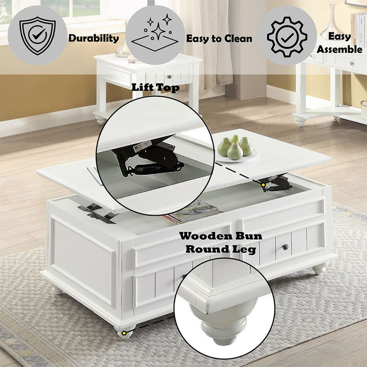 Natesa Coffee Table W/Lift Top – view 3
