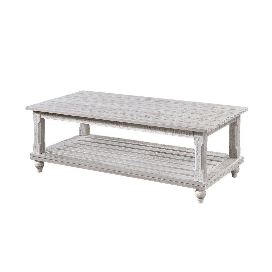Cade 3 Piece Occasional Set- 1 Coffee & 2 End Tables - White