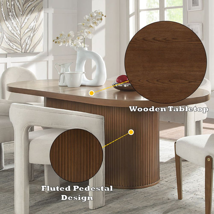 Gamarya Dining Table – features callout