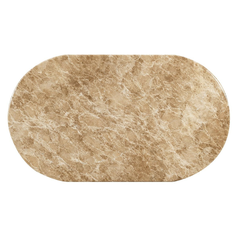 Markku Coffee Table with Natural Marble