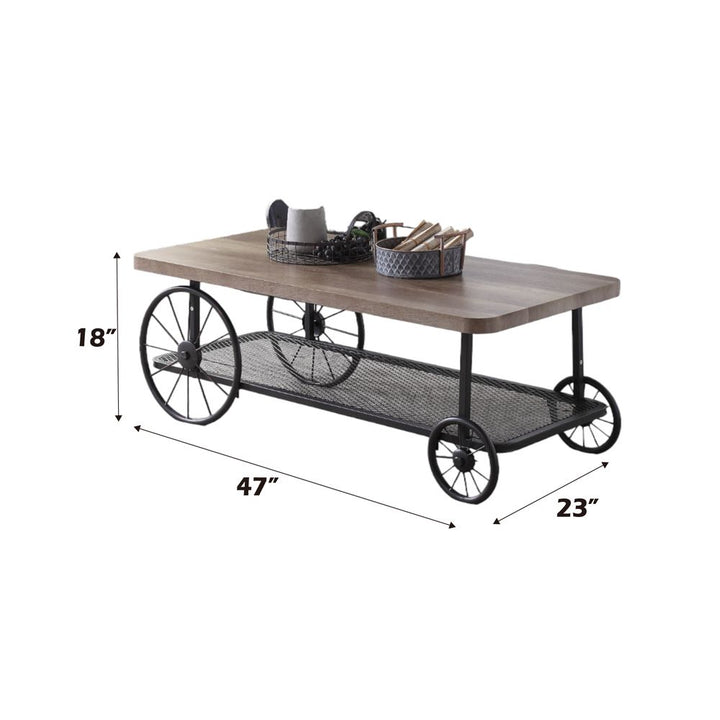 Francie Coffee Table – dimensions diagram