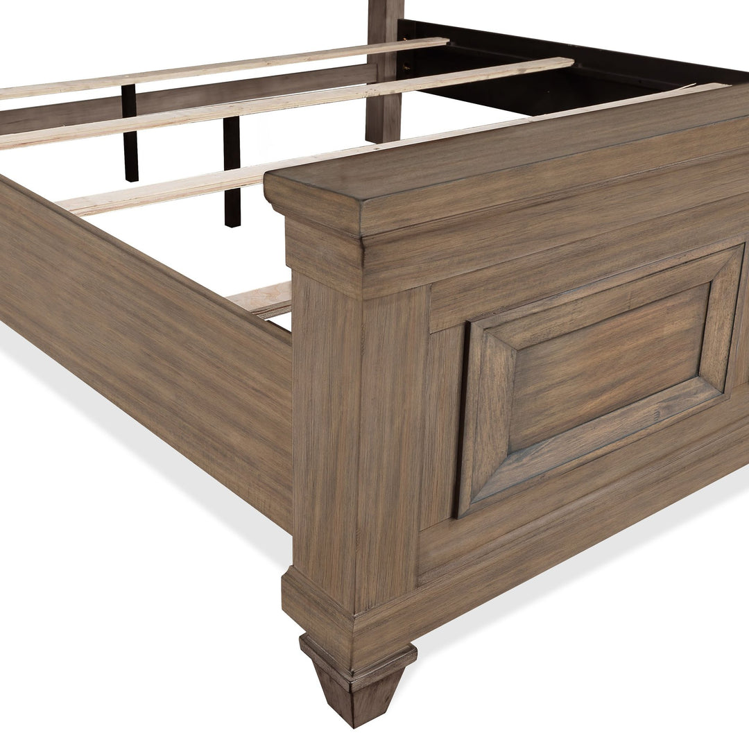 Mariana 5/0 Q Footboard & Slats-Vintage Mocha