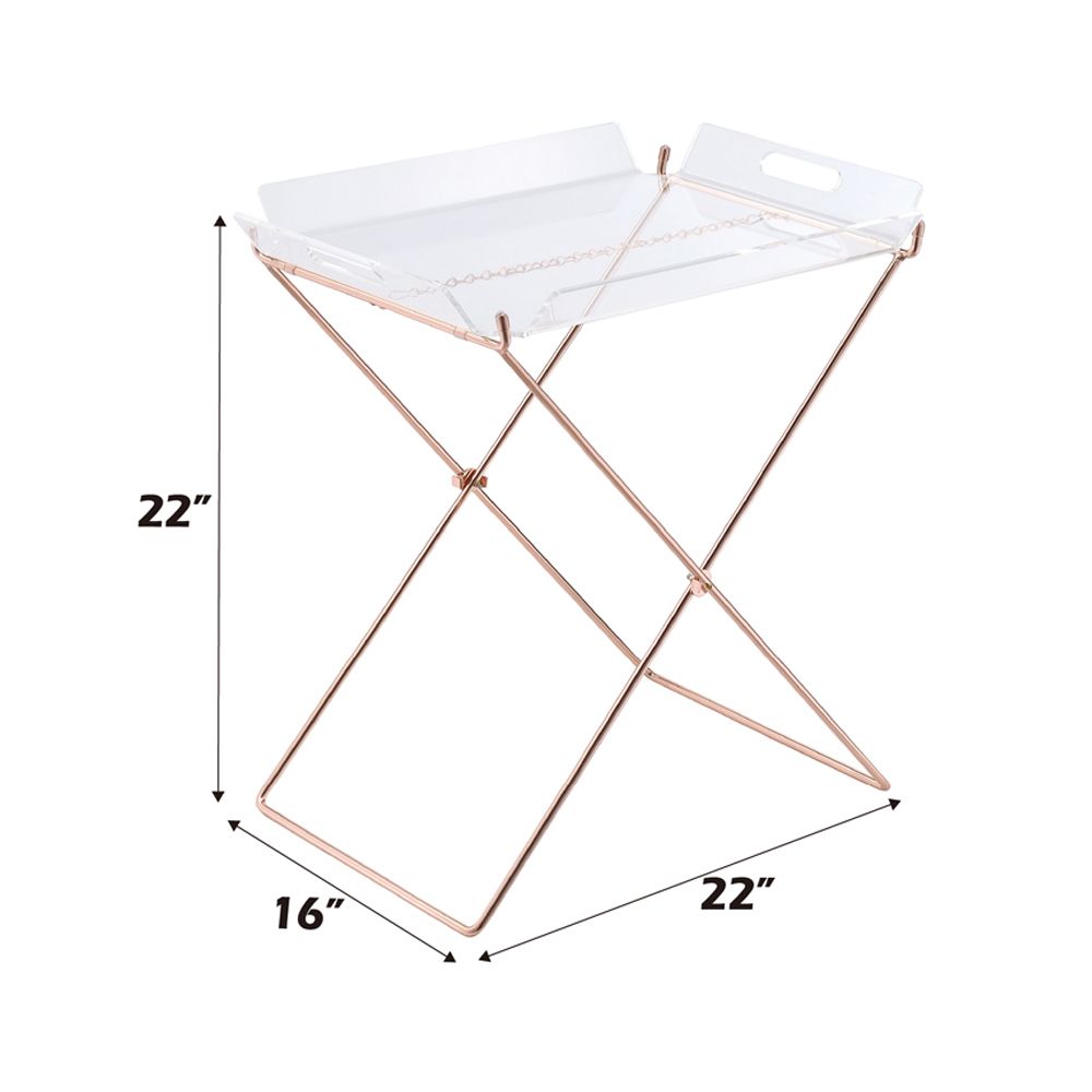 Cercie Tray Table – dimensions diagram