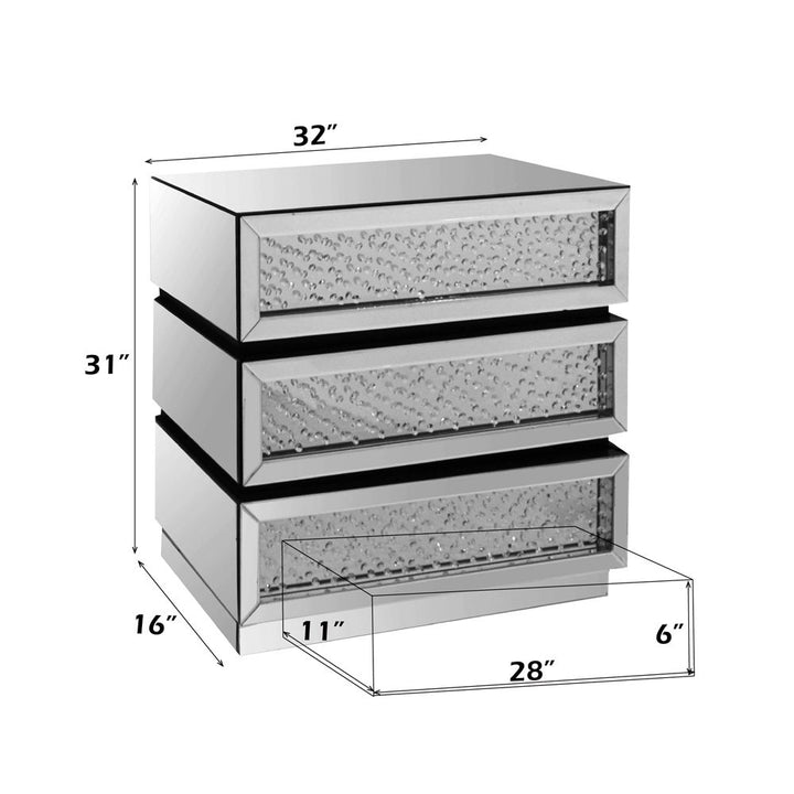 Nysa Console Cabinet – dimensions diagram
