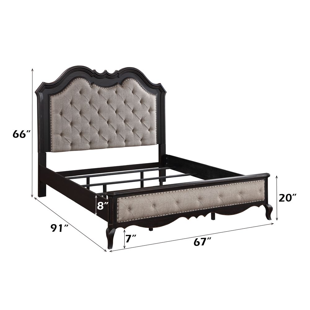 Chelmsford Queen Bed – dimensions diagram