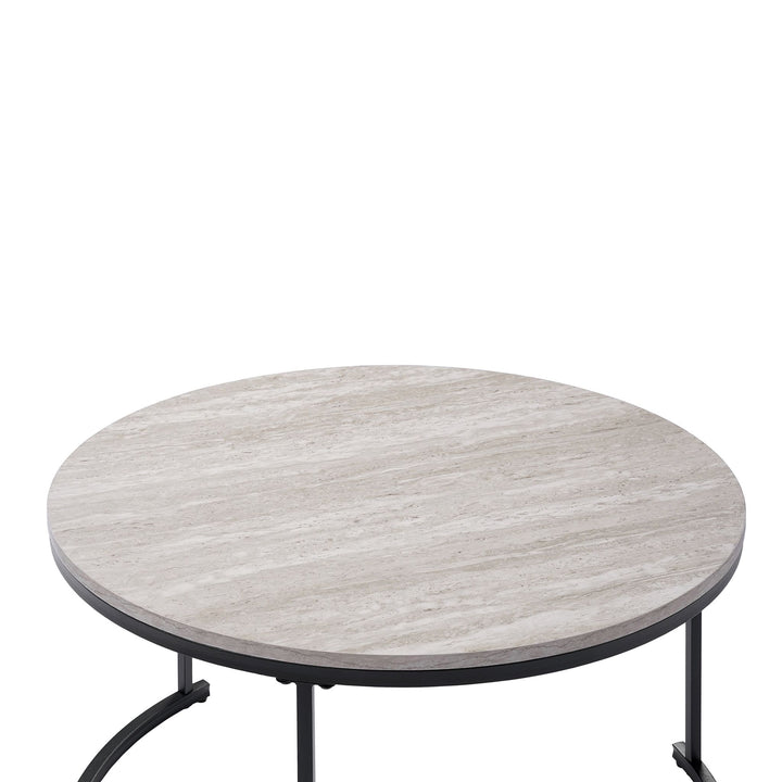Forma 4 Pc Occasional Set- 1 Coffee, 1 Lg End &amp; Stool, 1 Sml