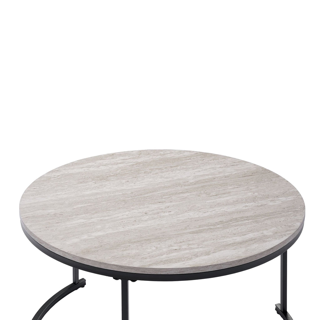 Forma 4 Pc Occasional Set- 1 Coffee, 1 Lg End & Stool, 1 Sml