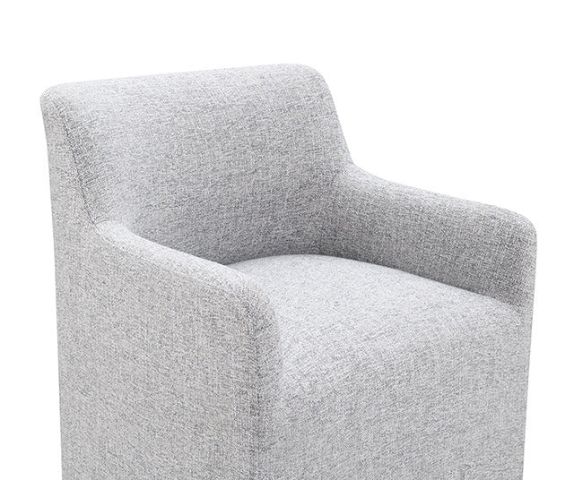 Fico Arm Chair, Feather Gray - view 2