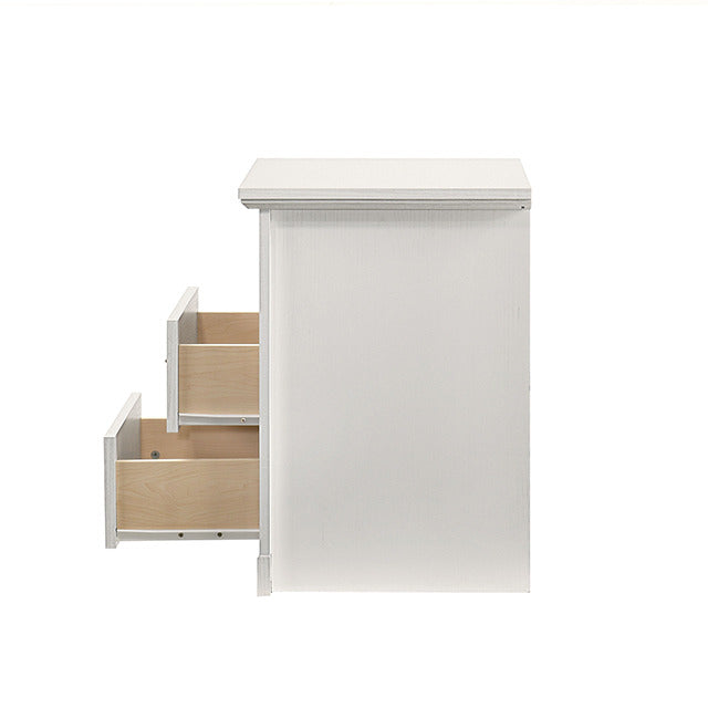 Amble Nightstand, White - view 2