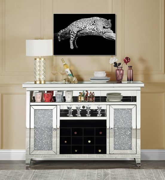 Noralie Wine Cabinet with Led