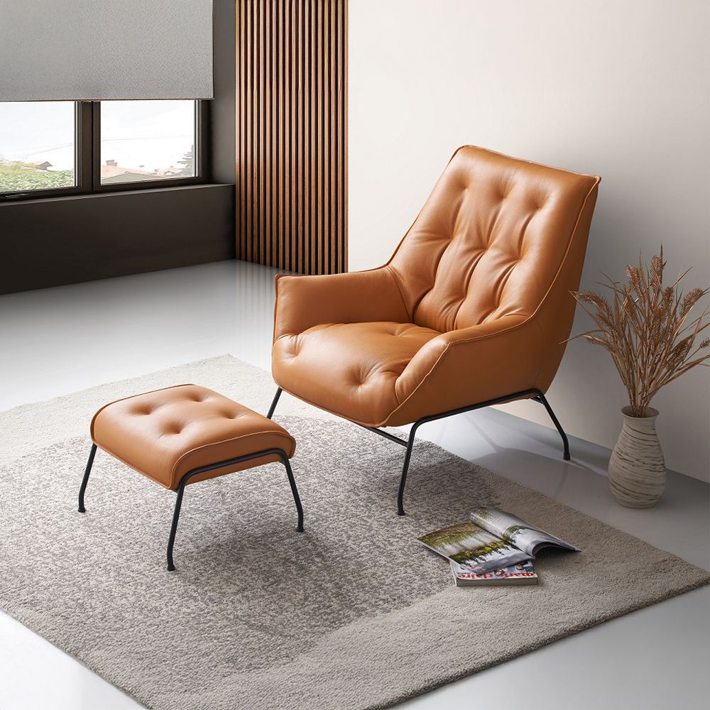 Zusa Accent Chair & Ottoman – view 10