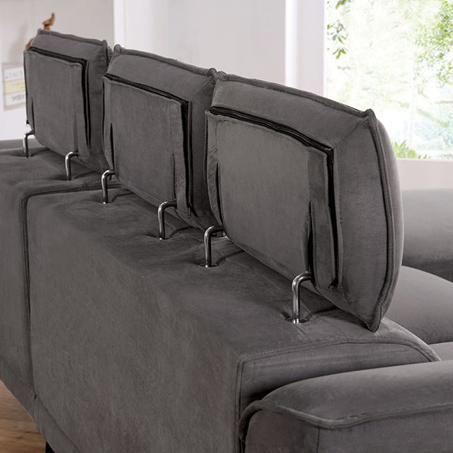 Napanee Sectional, Dark Gray - view 4