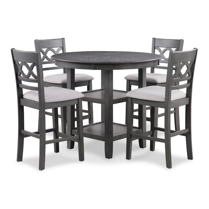 Cori Counter 5 Pc Set-Gray