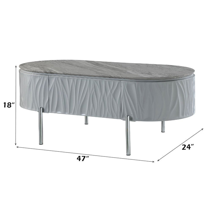 Yukino Coffee Table – dimensions diagram