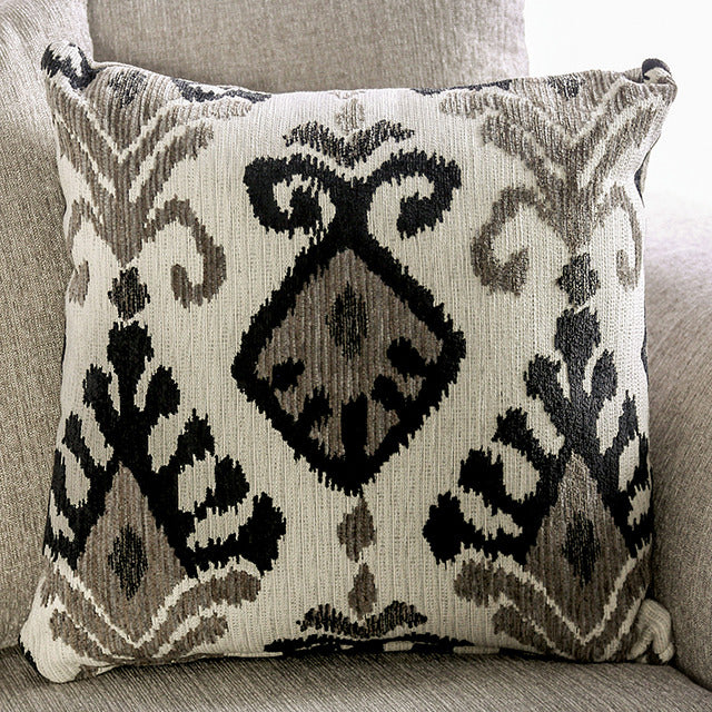 Belsize Loveseat, Light Taupe/Black - view 4