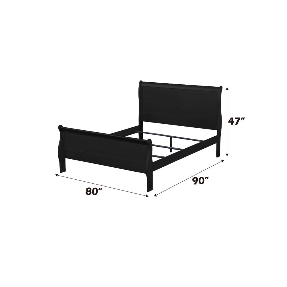Louis Philippe Eastern King Bed