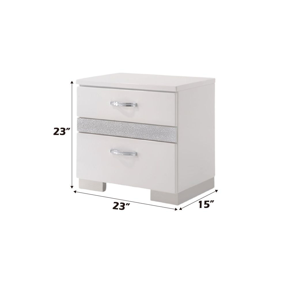 Naima II Nightstand – dimensions diagram
