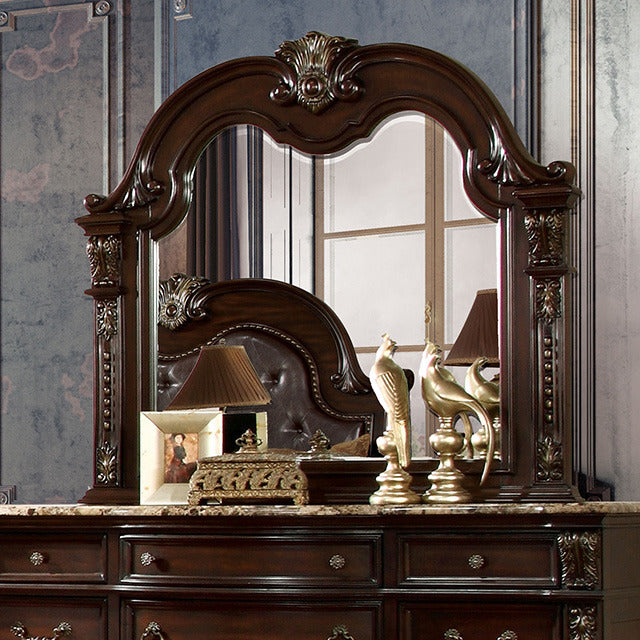 Fromberg Mirror, Brown Cherry