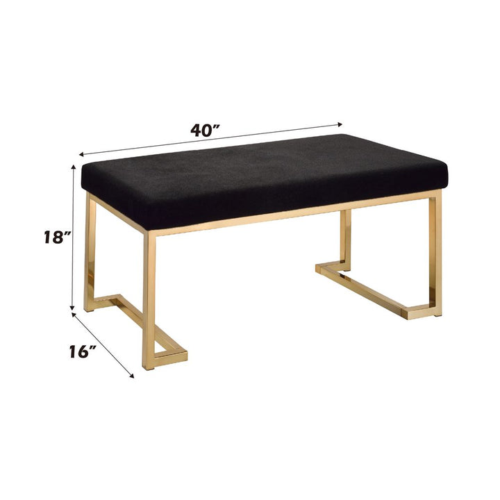Boice Bench – dimensions diagram