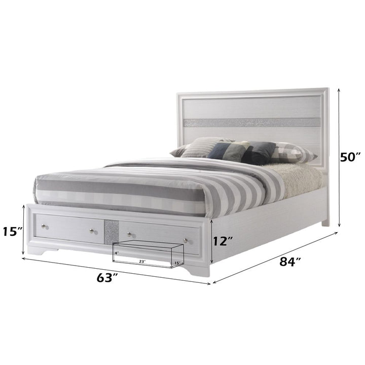 Naima Queen Bed with Storage