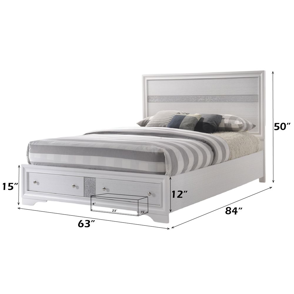 Naima Queen Bed with Storage