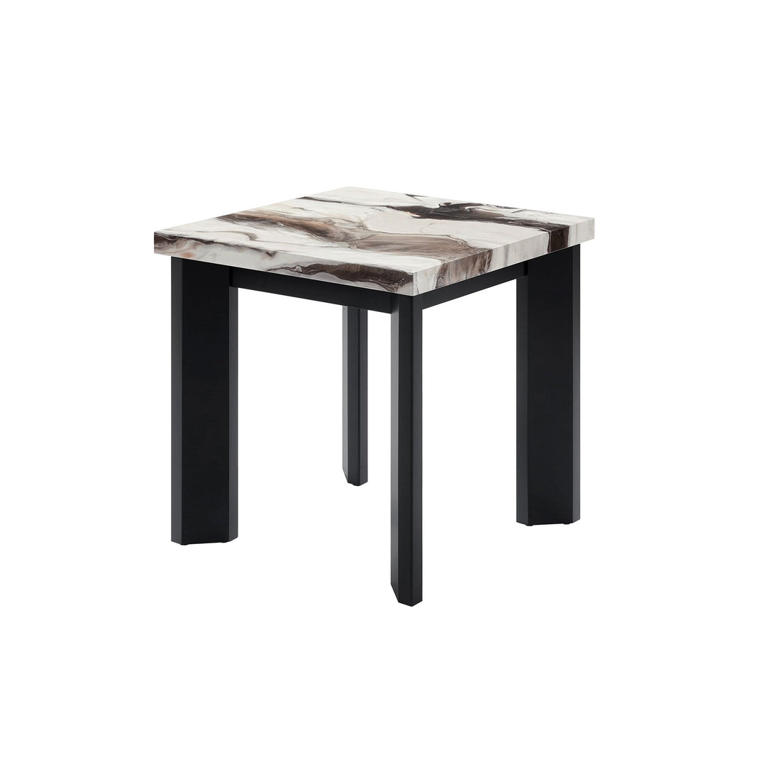 Strata Faux Marble 3 Pc Occasional Set- 1 Coffee & 2 End Tabl