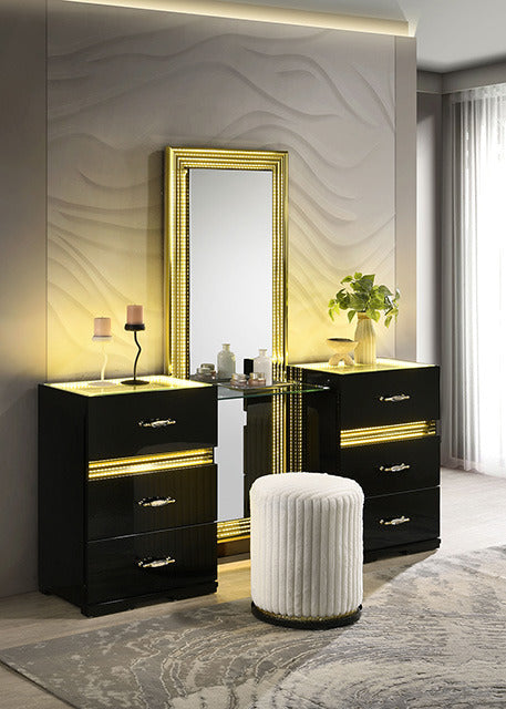 Lucida Vanity Set W/ Stool - view 5
