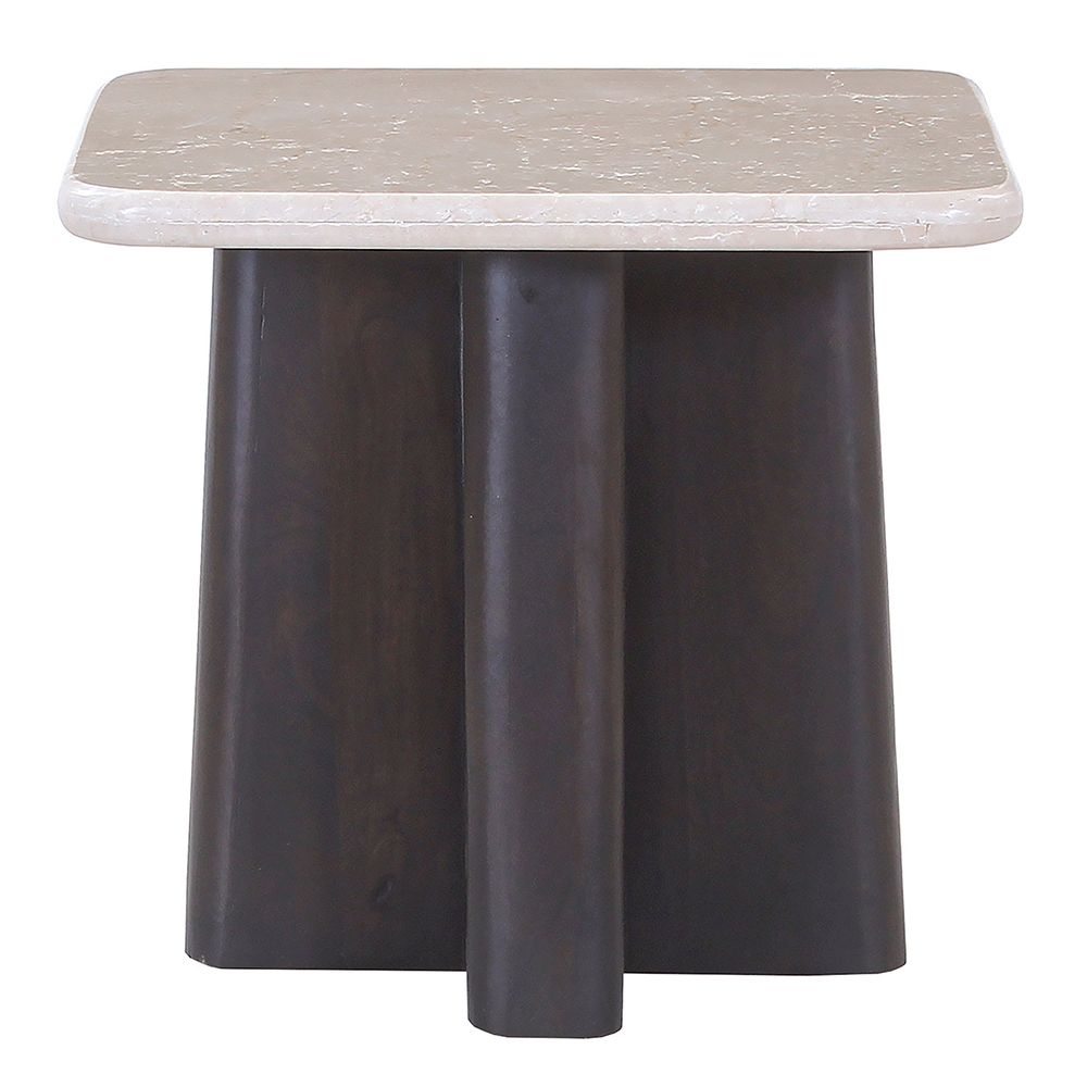 Jacory End Table w/Bottocino Marble Top – view 2