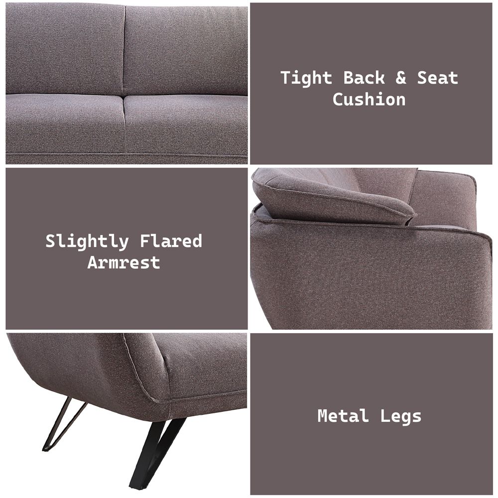 Dalya Sofa – features callout