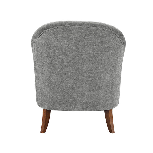Raelyn Accent Chair, Bungee Gray - view 4