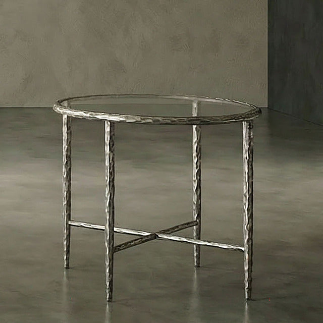 Talva End Table, Gunmetal - view 3