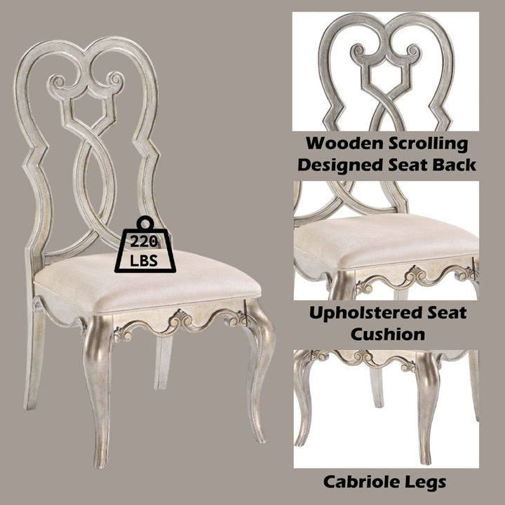 Esteban Side Chair (Set-2) – features callout