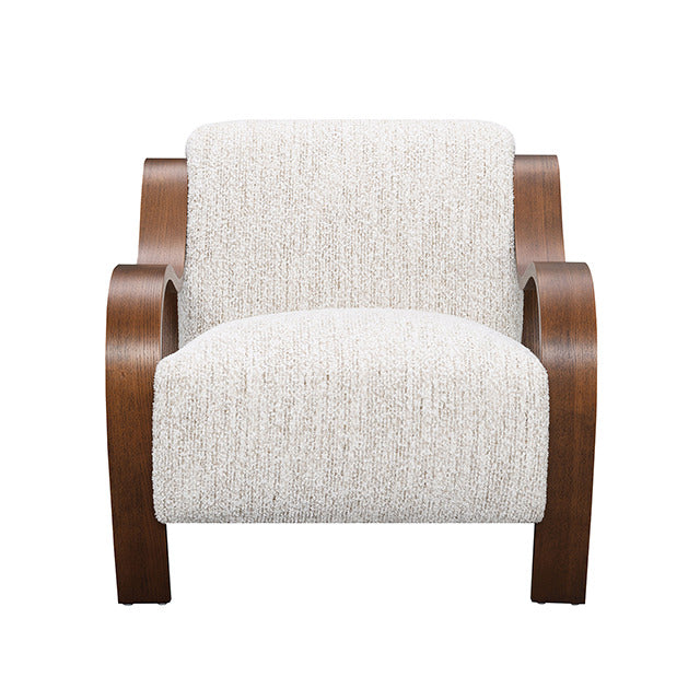 Niari Accent Chair, Egret Beige - view 2