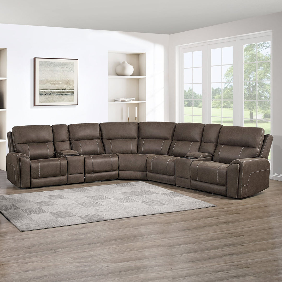 Gaia Storage Console With Speakers-Sable