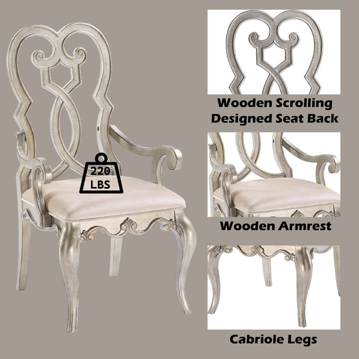 Esteban Arm Chair (Set-2) – features callout