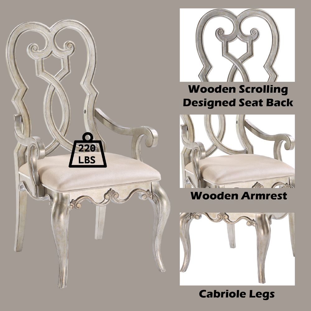 Esteban Arm Chair (Set-2) – features callout