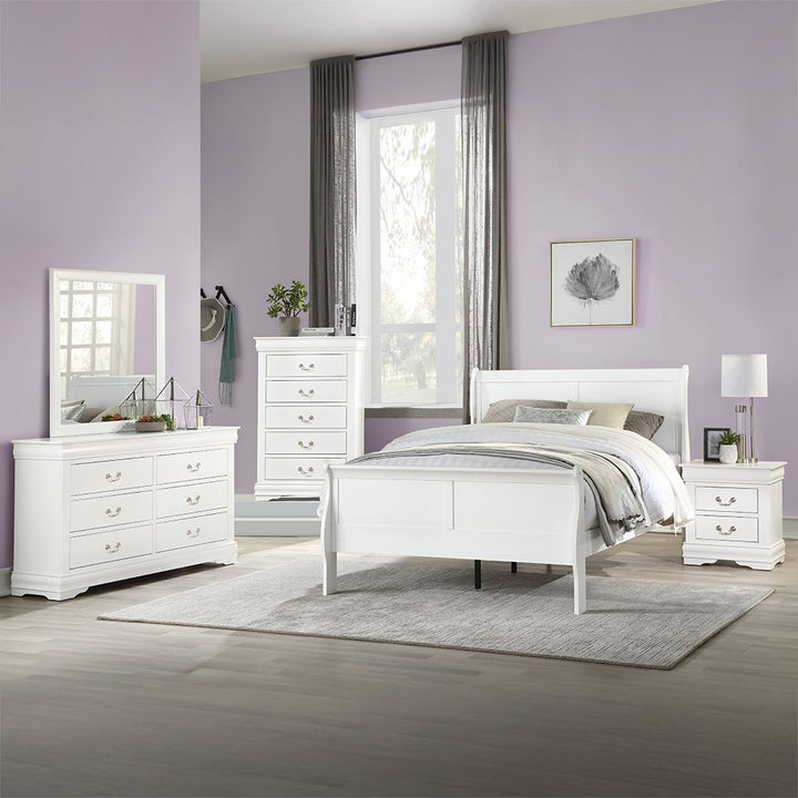 Louis Philippe Queen Bed