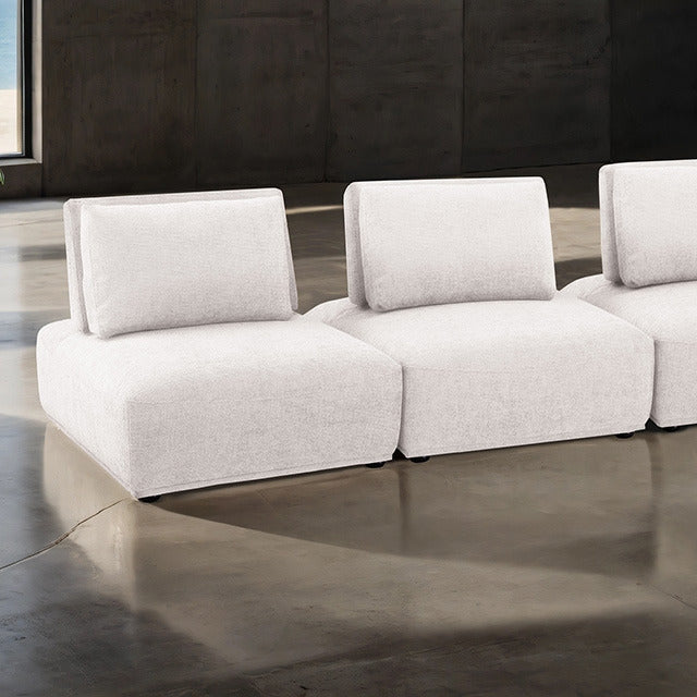 Stavanger 3-Seater, White