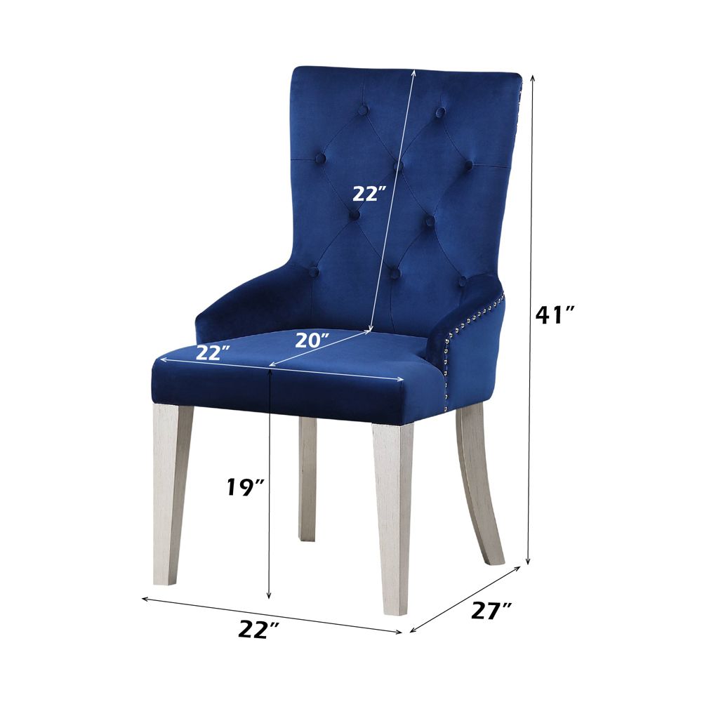 Varian Side Chair – dimensions diagram