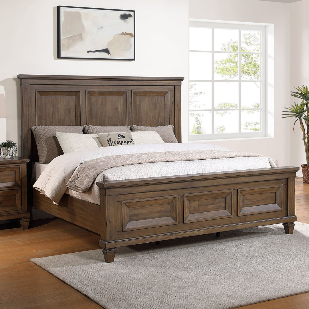 Mariana 5/0 Q Footboard & Slats-Vintage Mocha
