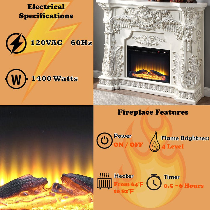 Adara Fireplace – features callout