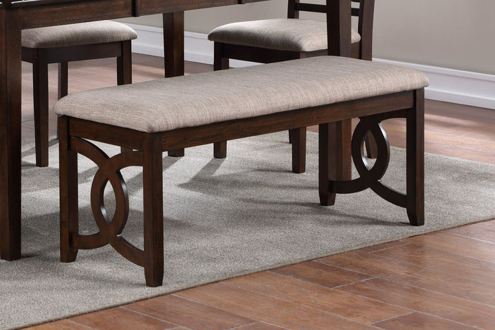 Gia 46" Bench-Cherry