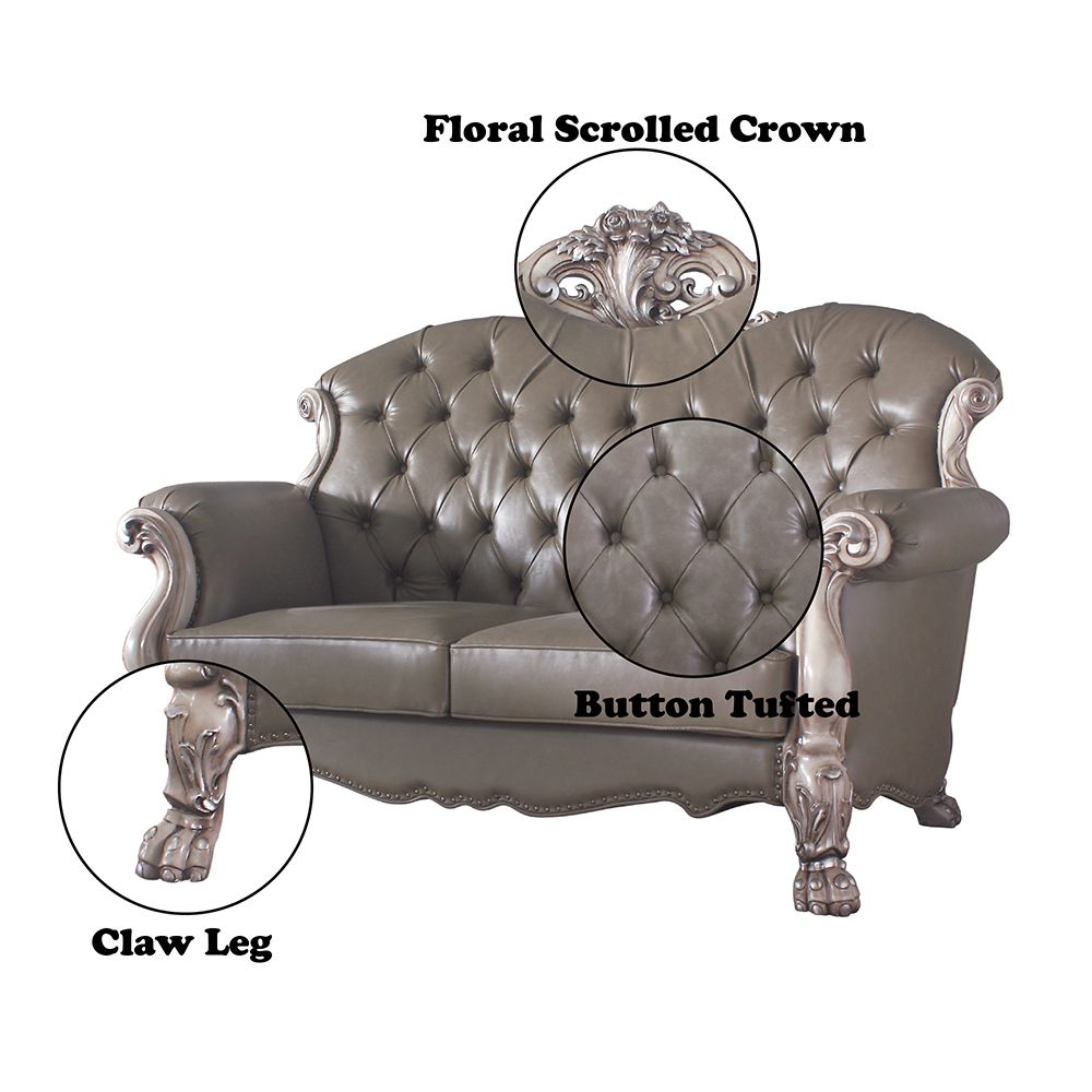 Dresden Loveseat W/3 Pillows – view 6